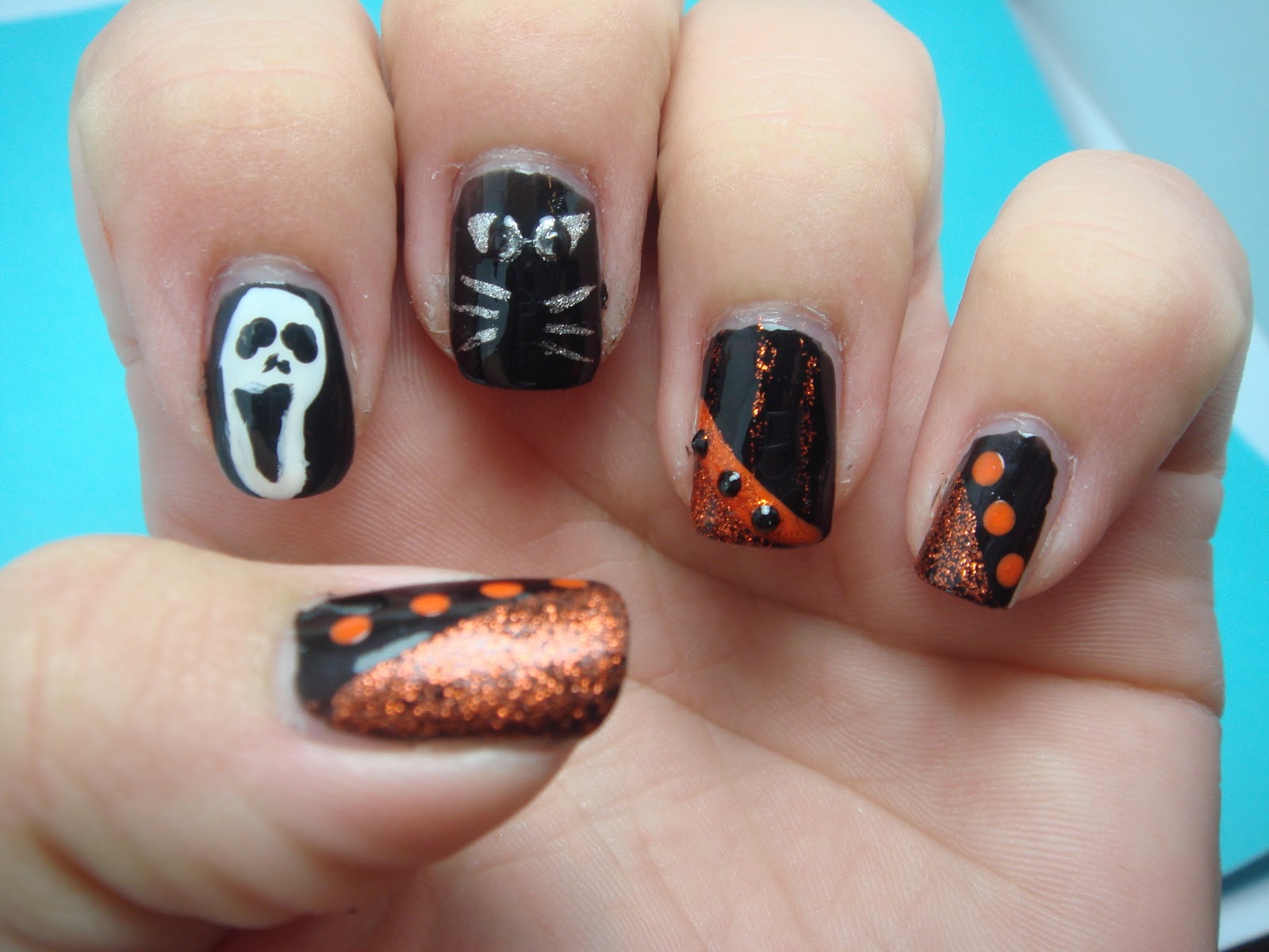 Enchanting Enamel: Bewitching Nail Designs for a Haunted Halloween