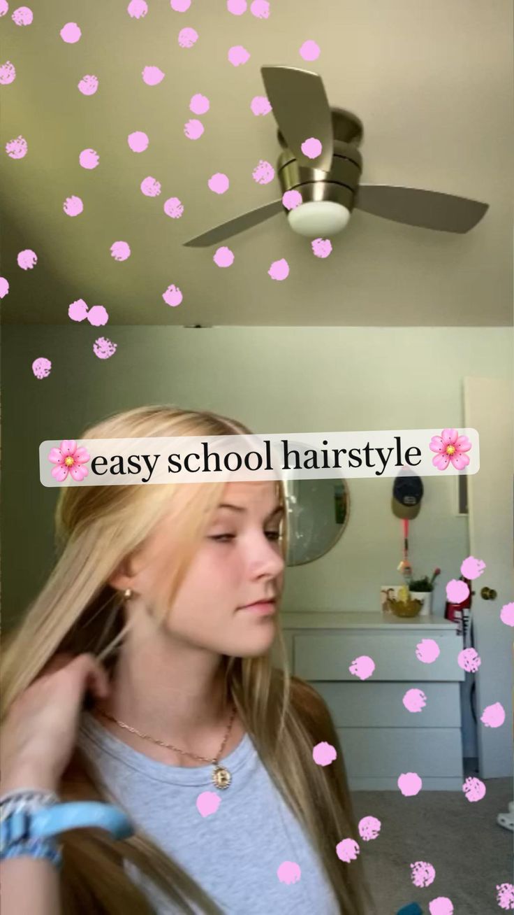 Quick & Adorable: Effortless School Hairstyles for Every Day!