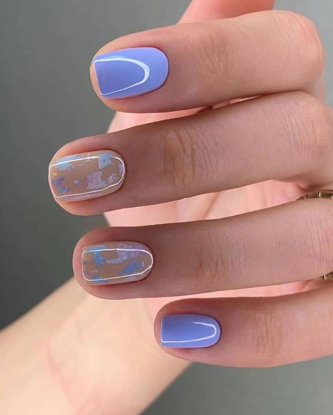 Chic Geometric Glam: The Art of Modern Nail Design