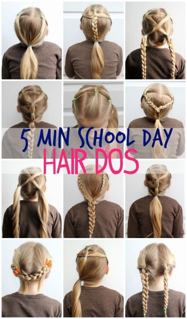 Quick & Cute: 5-Minute Hairstyles for School Days!