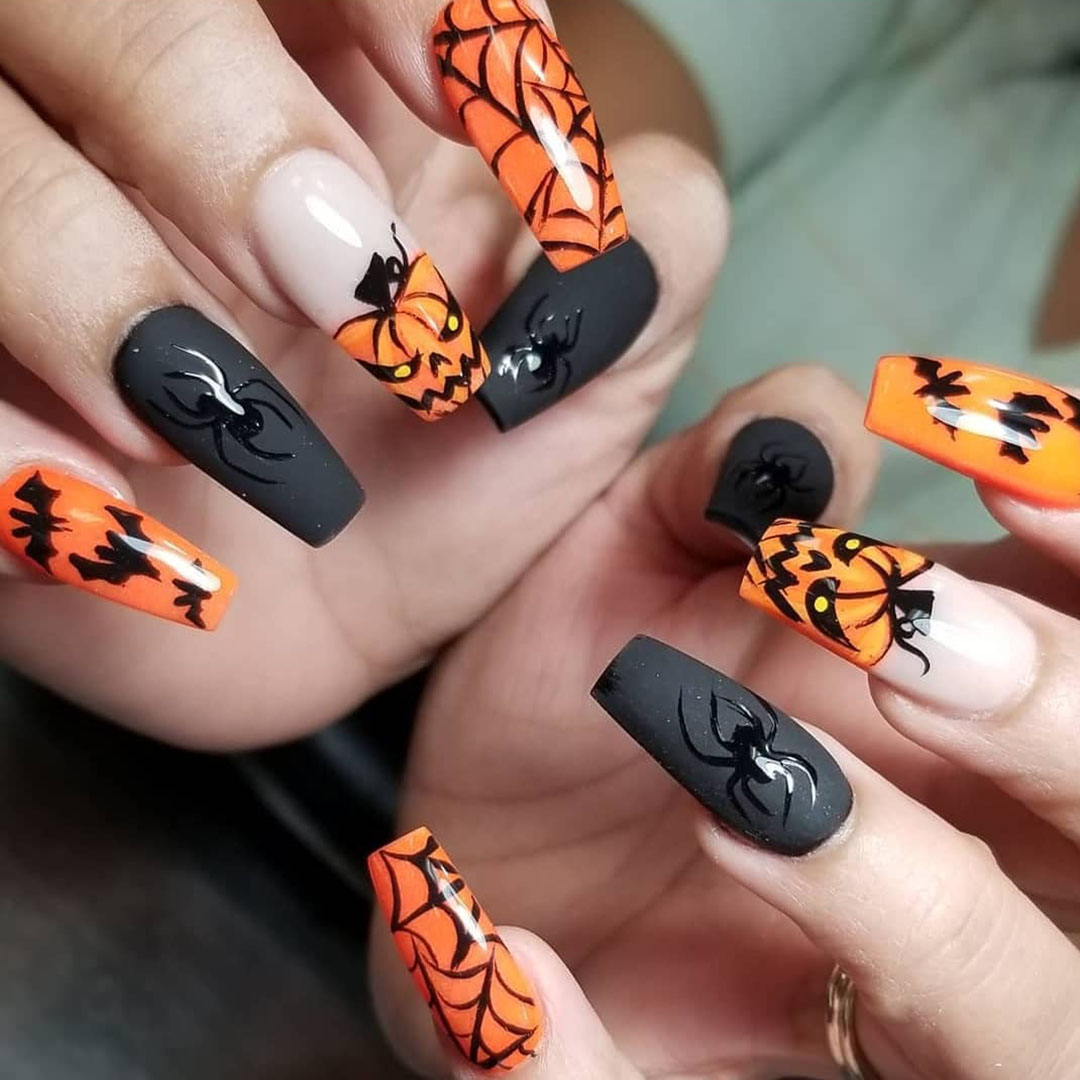 Hauntingly Beautiful: Nail Art That Spells Halloween