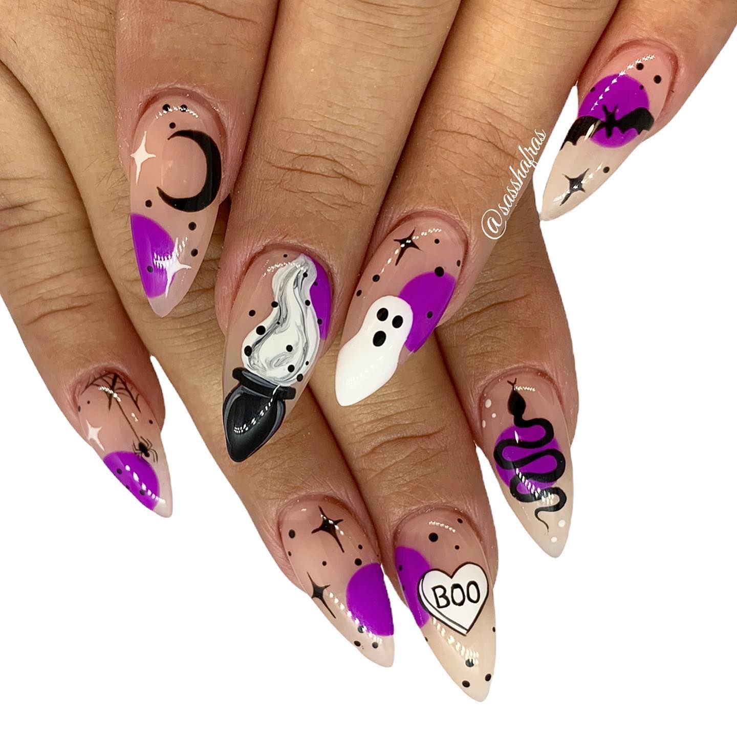 Hauntingly Glamorous: Enchanted Nail Designs for a Spellbinding Halloween