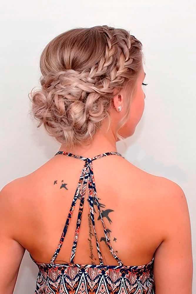 Twisted Elegance: The Perfect Homecoming Updo