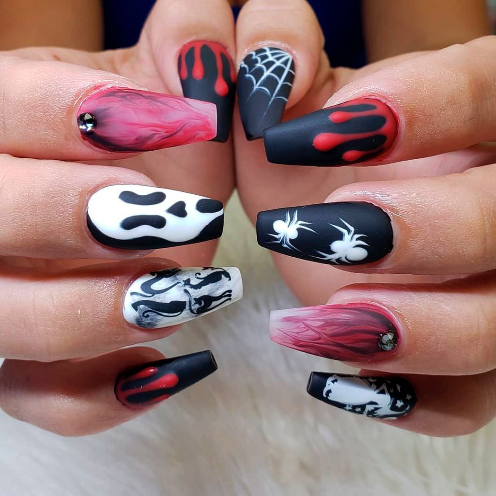 Hauntingly Beautiful: Enchanted Coffin Nails for a Spooktacular Halloween