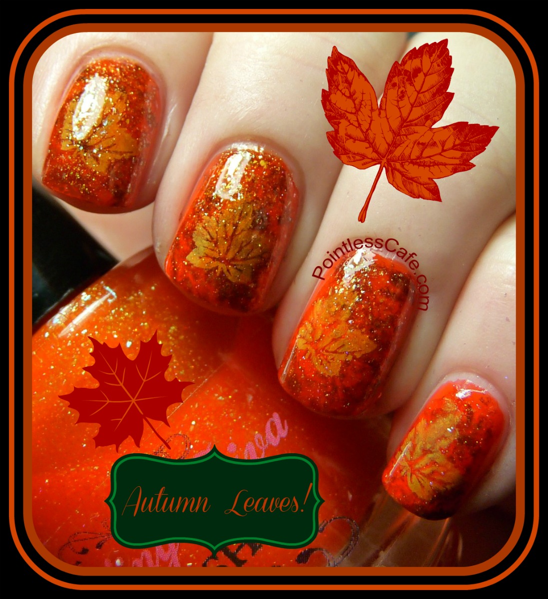 Fall in Love: Cozy Nail Art Inspired by Autumn Leaves