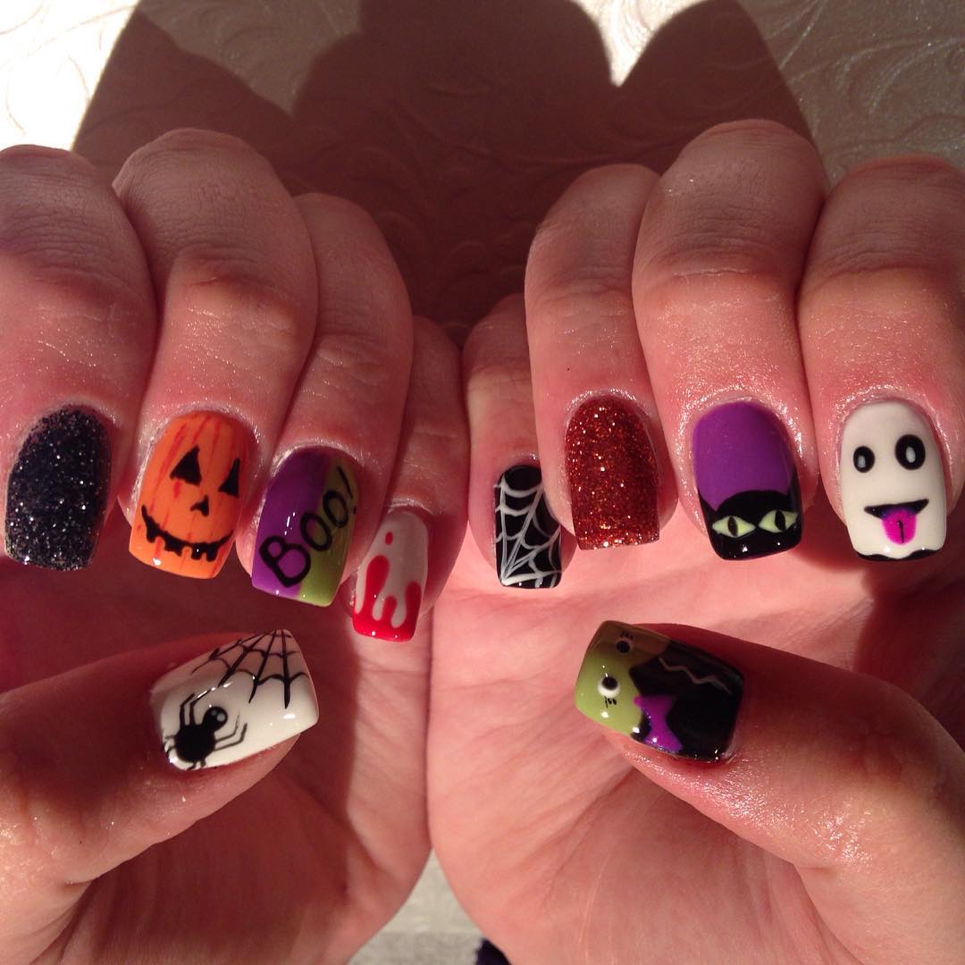 Hauntingly Chic: A Nail Art Collection for Frightful Nights