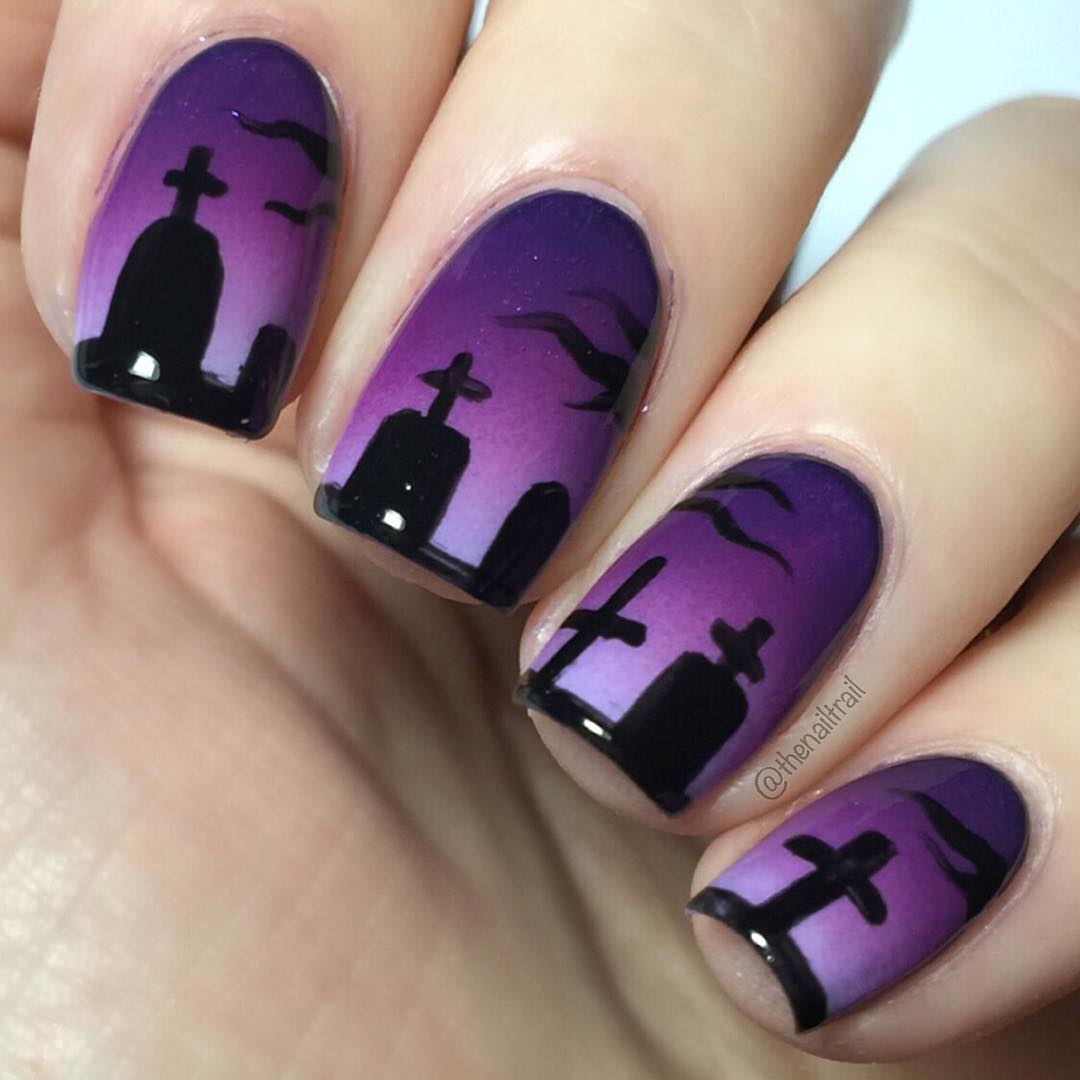 Hauntingly Glamorous: Enchanting Nail Designs for a Spooktacular Halloween