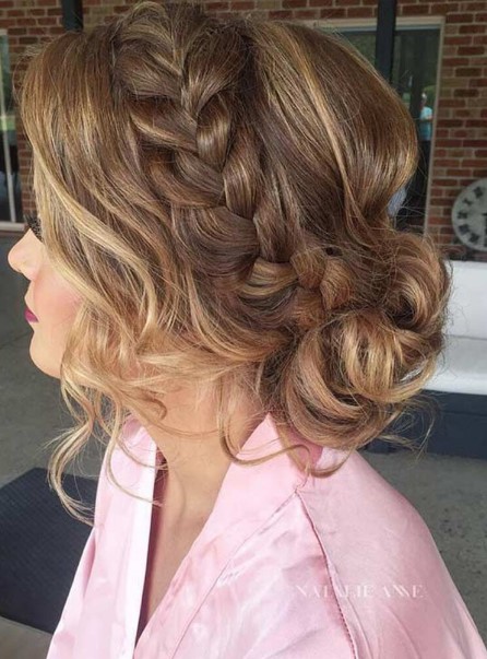 Glitz and Glam: The Perfect Homecoming Updo!