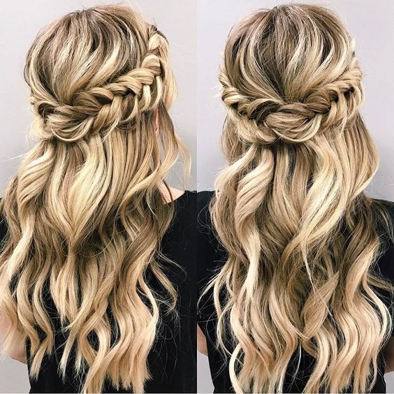 Radiant Elegance: The Perfect Homecoming Updo!