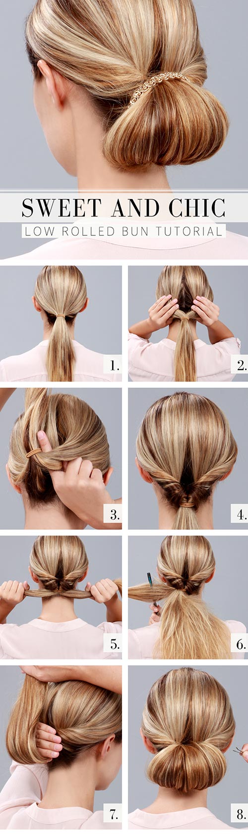 Effortless Everyday Hairstyles: Easy Low Twisted Bun