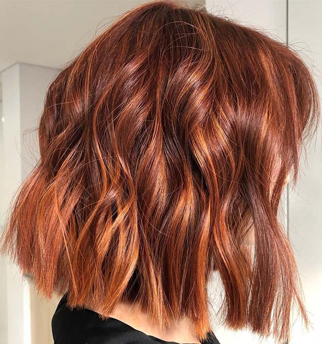 Autumn Radiance: Captivating Copper Hair Inspirations