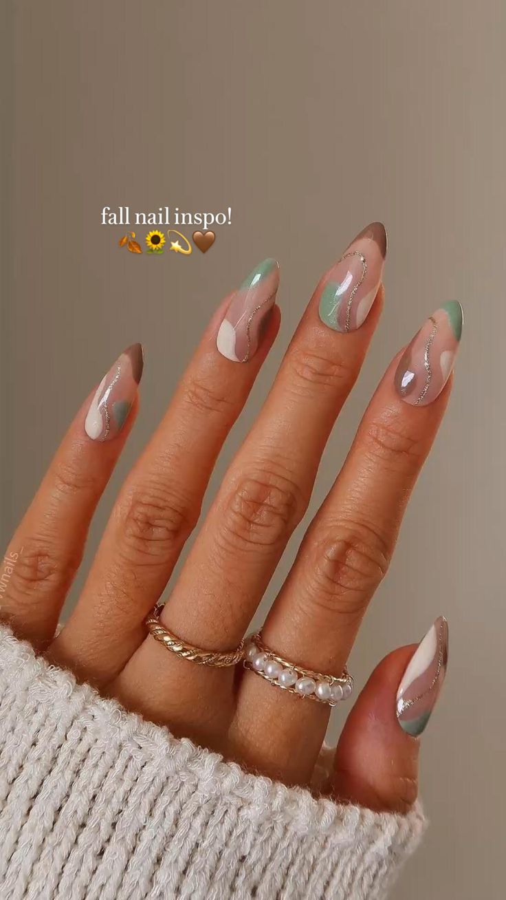 Autumn Whispers: Enchanting Early Fall Nail Designs