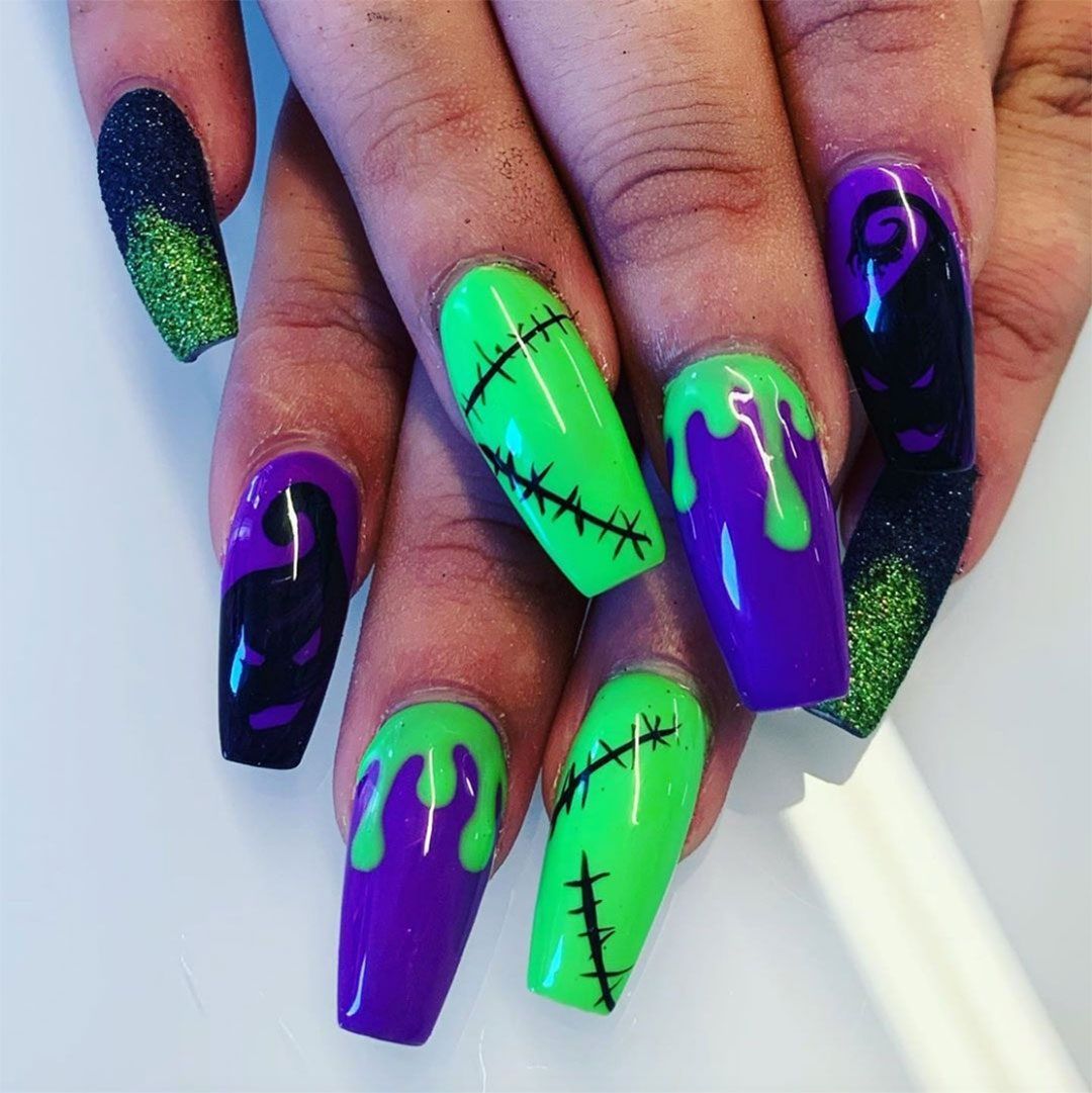 Hauntingly Beautiful: Enchanted Halloween Nail Art