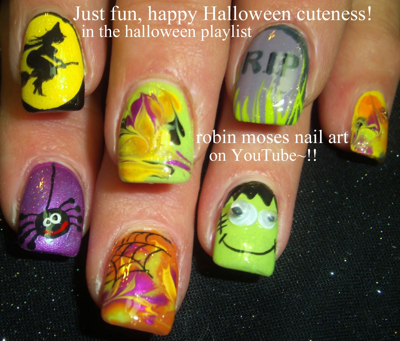 Hauntingly Beautiful: Nail Designs to Spellbind Your Halloween!