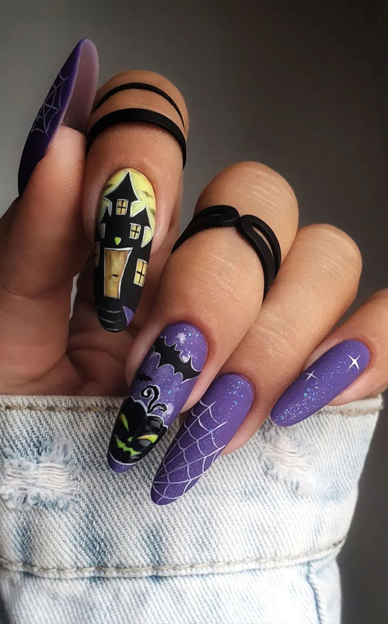 Hauntingly Beautiful: Enchanted Halloween Nail Art