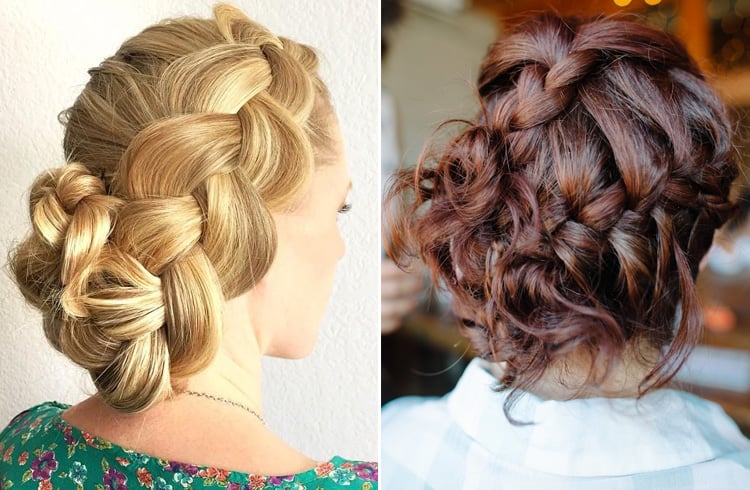 Enchanted Elegance: The Perfect Updo for Homecoming Magic!