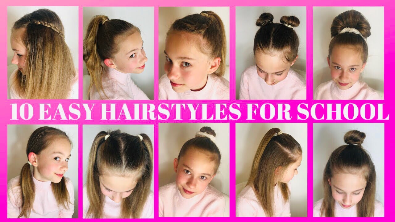 School Day Chic: Adorable & Easy Hairstyles for Little Stars!