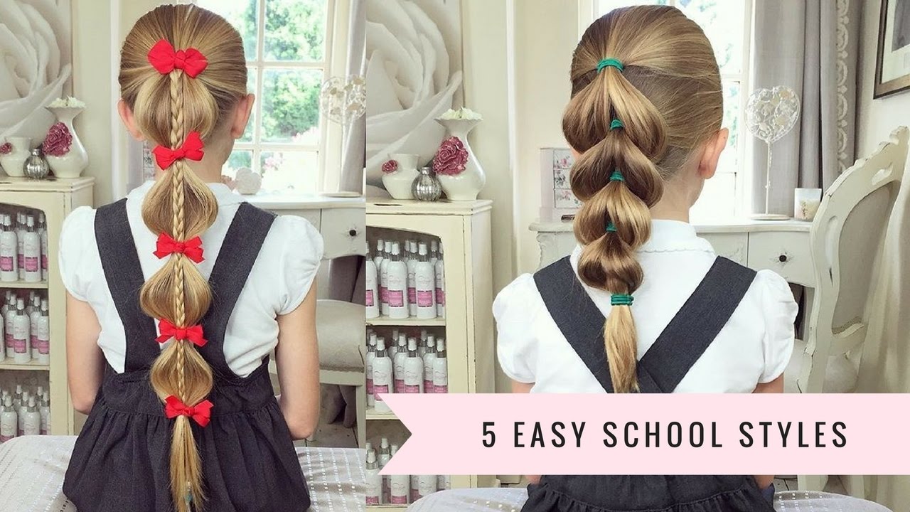 School Hair Flair: Adorable & Effortless Styles for Every Day!