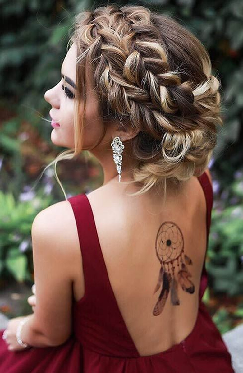 Twisted Elegance: A Radiant Homecoming Updo