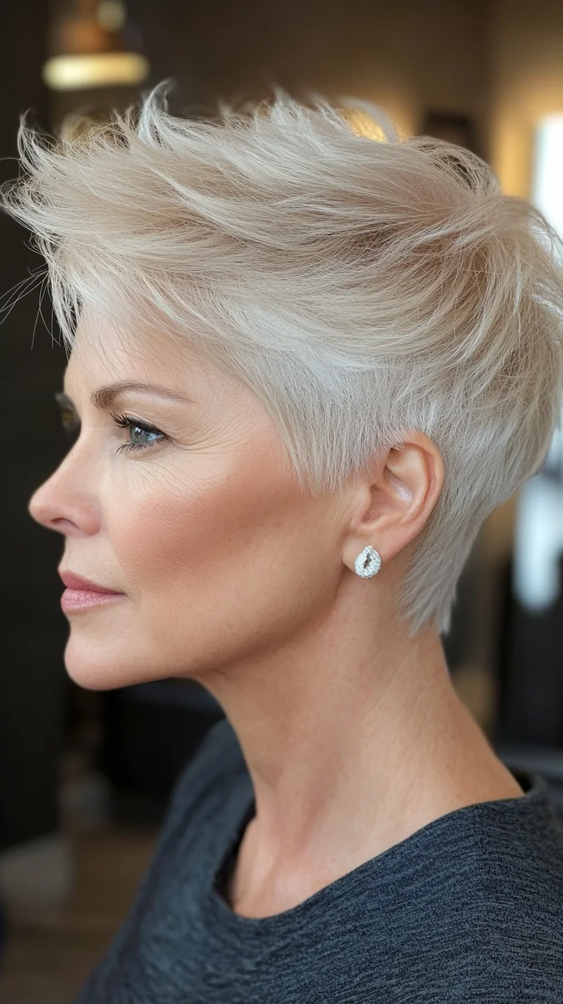 A Chic and Effortless Pixie Cut Perfect for Modern Women