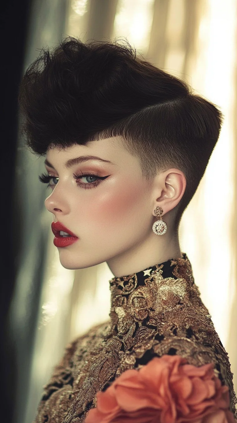 Edgy Faux Hawk: A Bold Style Statement for the Modern Trendsetter