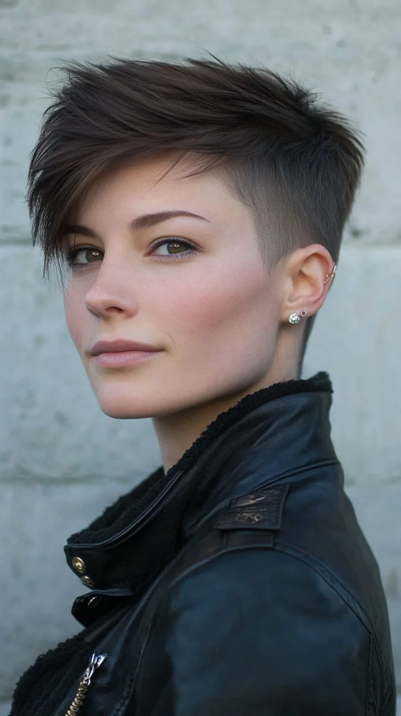 Edgy Pixie Cut: A Chic Blend of Boldness and Versatility