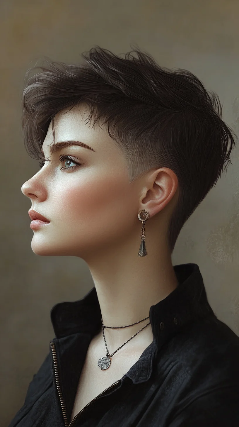 Edgy Undercut Pixie: A Modern Classic for Bold Statements