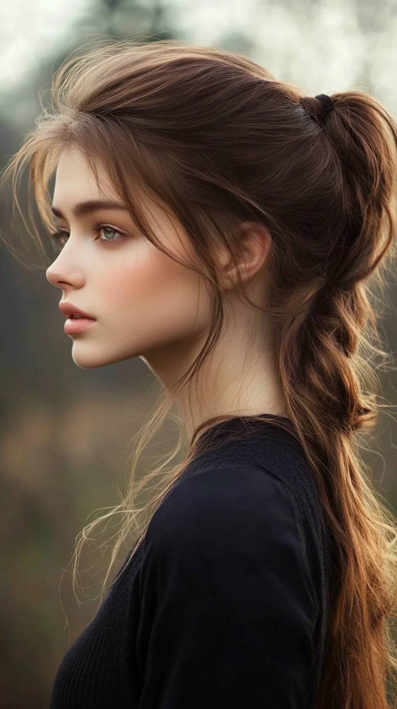 Effortless Braided Ponytail: A Timeless Style for Every Occasion