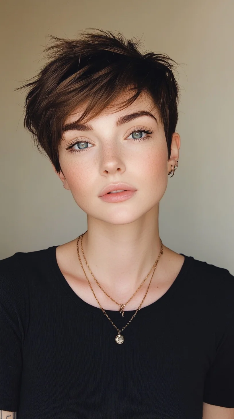 Effortless Chic: The Modern Pixie Cut for a Fresh and Fun Look