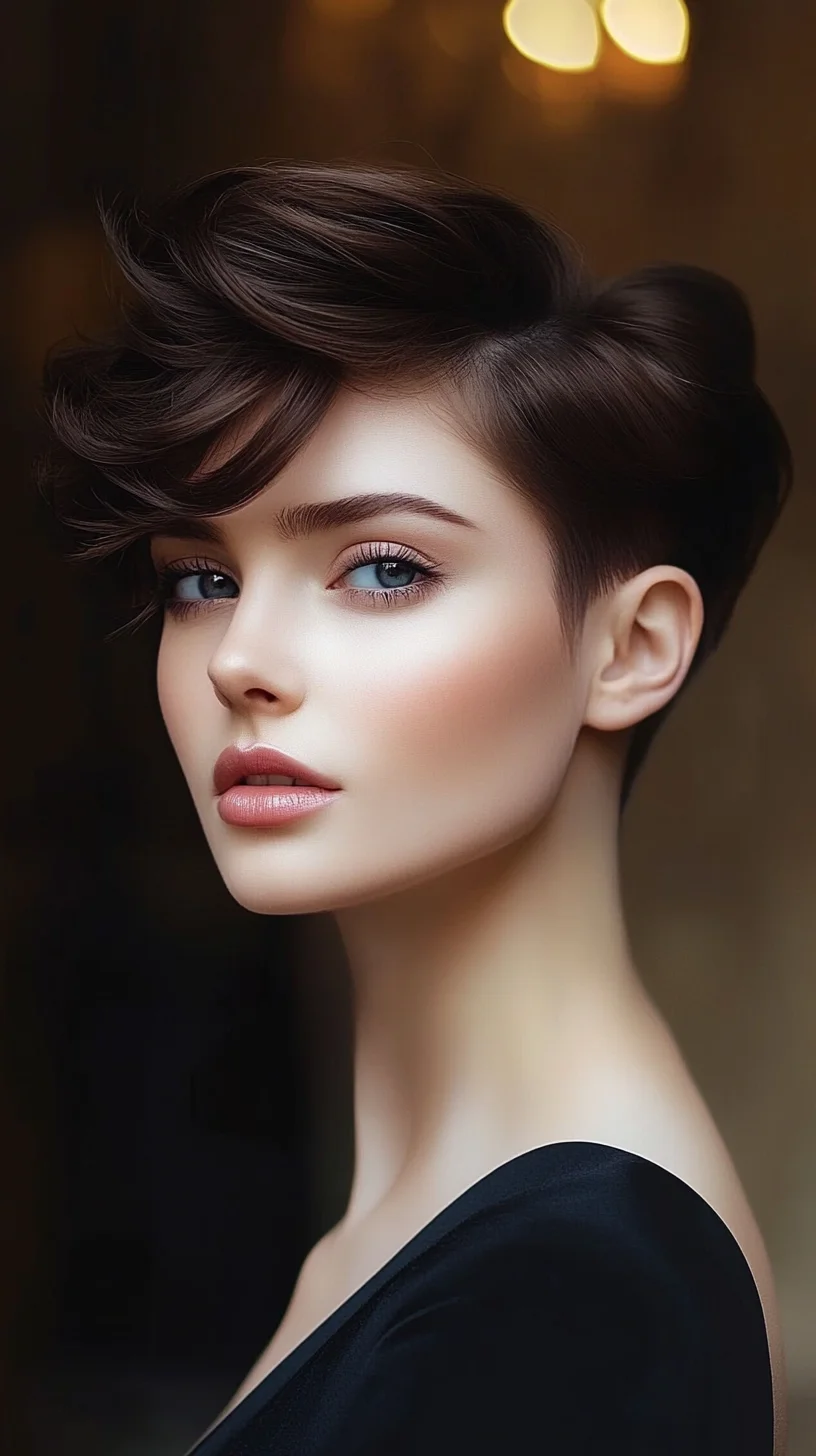 Effortless Elegance: Stylish Short Waves Perfect for Any Occasion