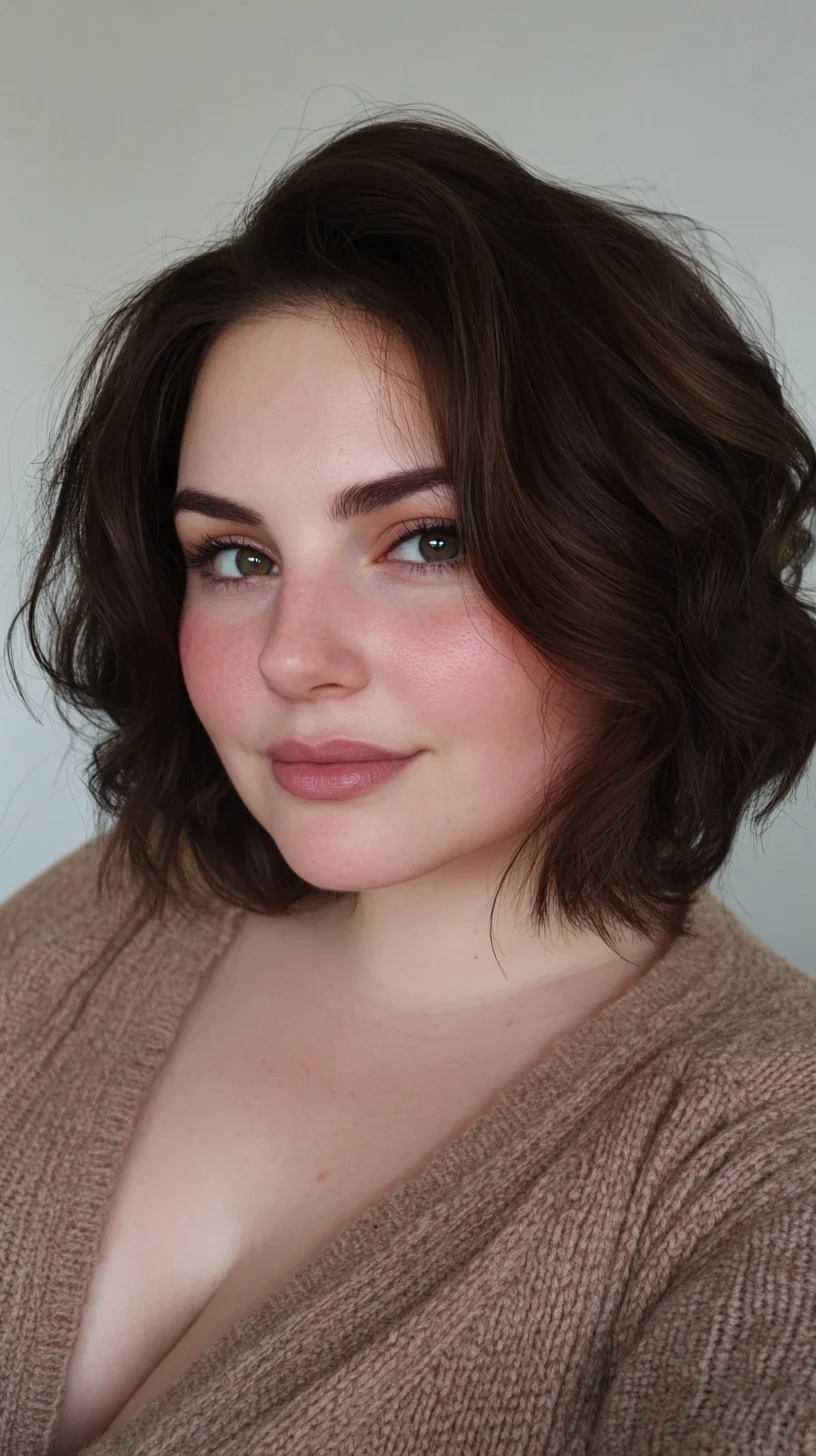 Effortless Waves: Embrace the Chic, Textured Bob for Any Occasion