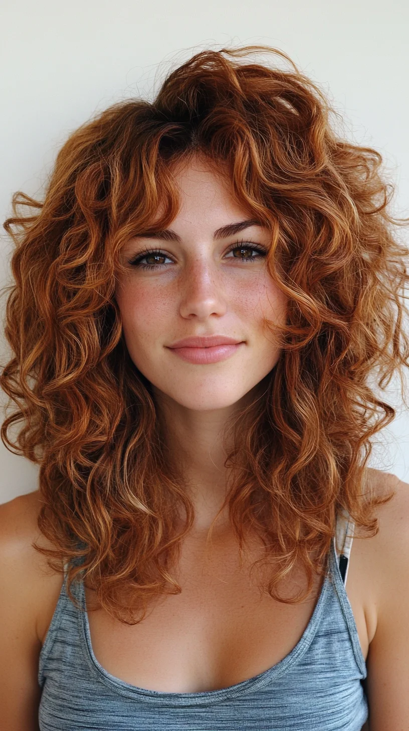 Effortlessly Bold: Embrace the Volume with Luscious Curly Locks