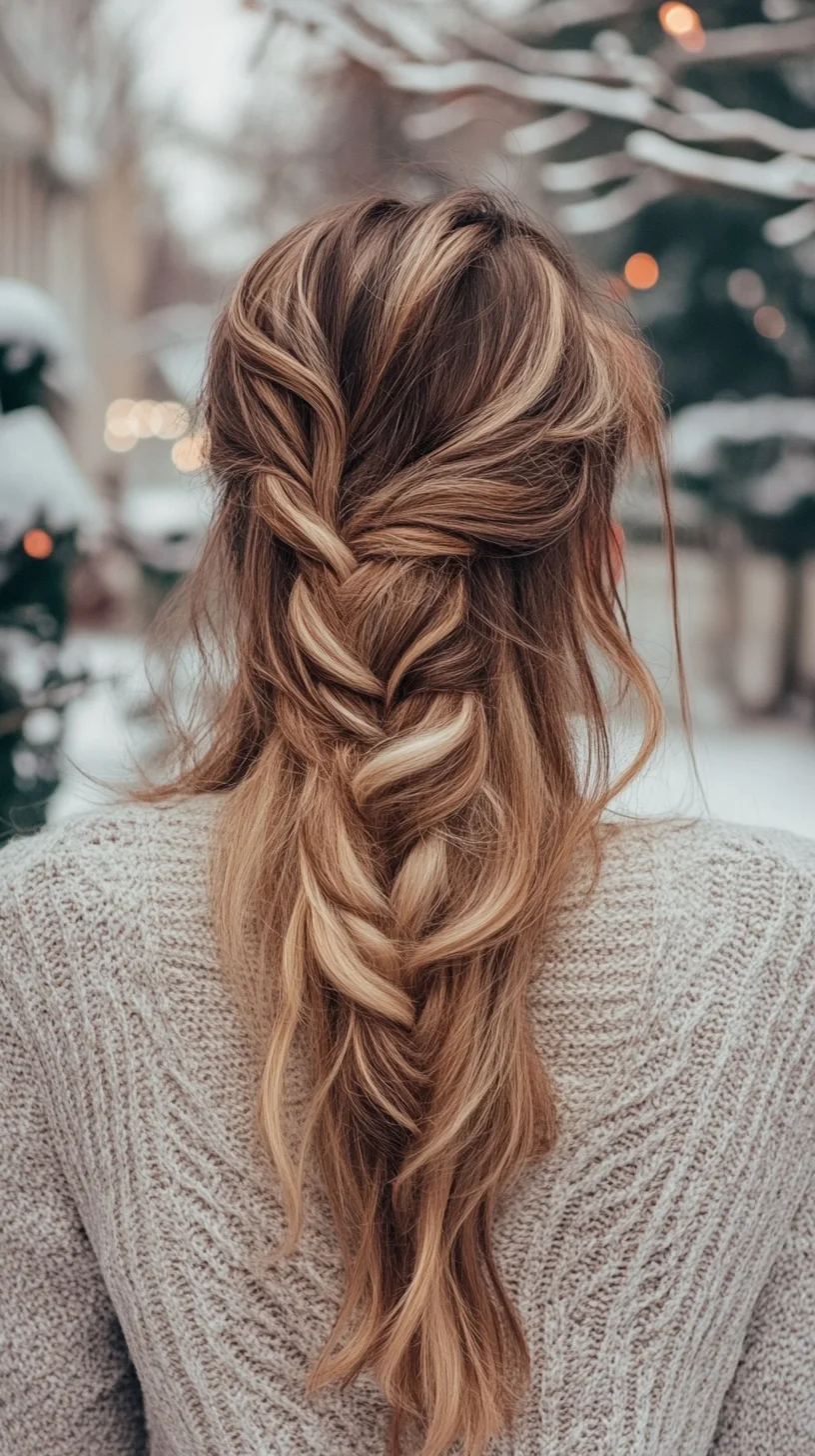 Effortlessly Chic Braided Half-Up Style for Every Occasion