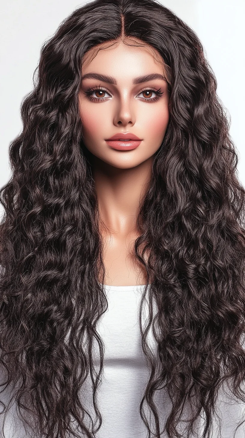 Effortlessly Chic: Embrace the Glamour of Long, Luscious Beach Waves