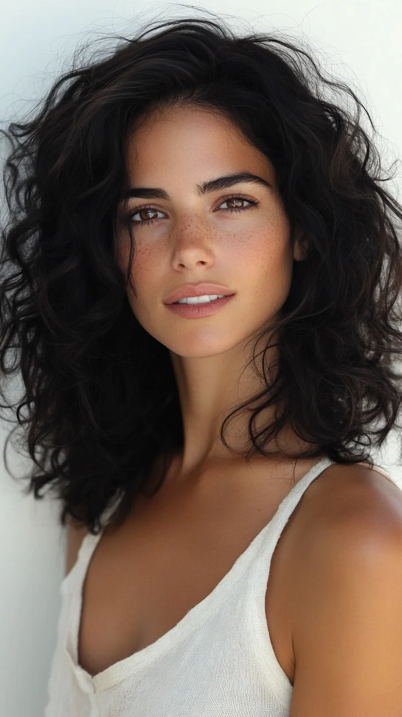 Effortlessly Chic: Embrace the Luscious Volume of Natural Curls