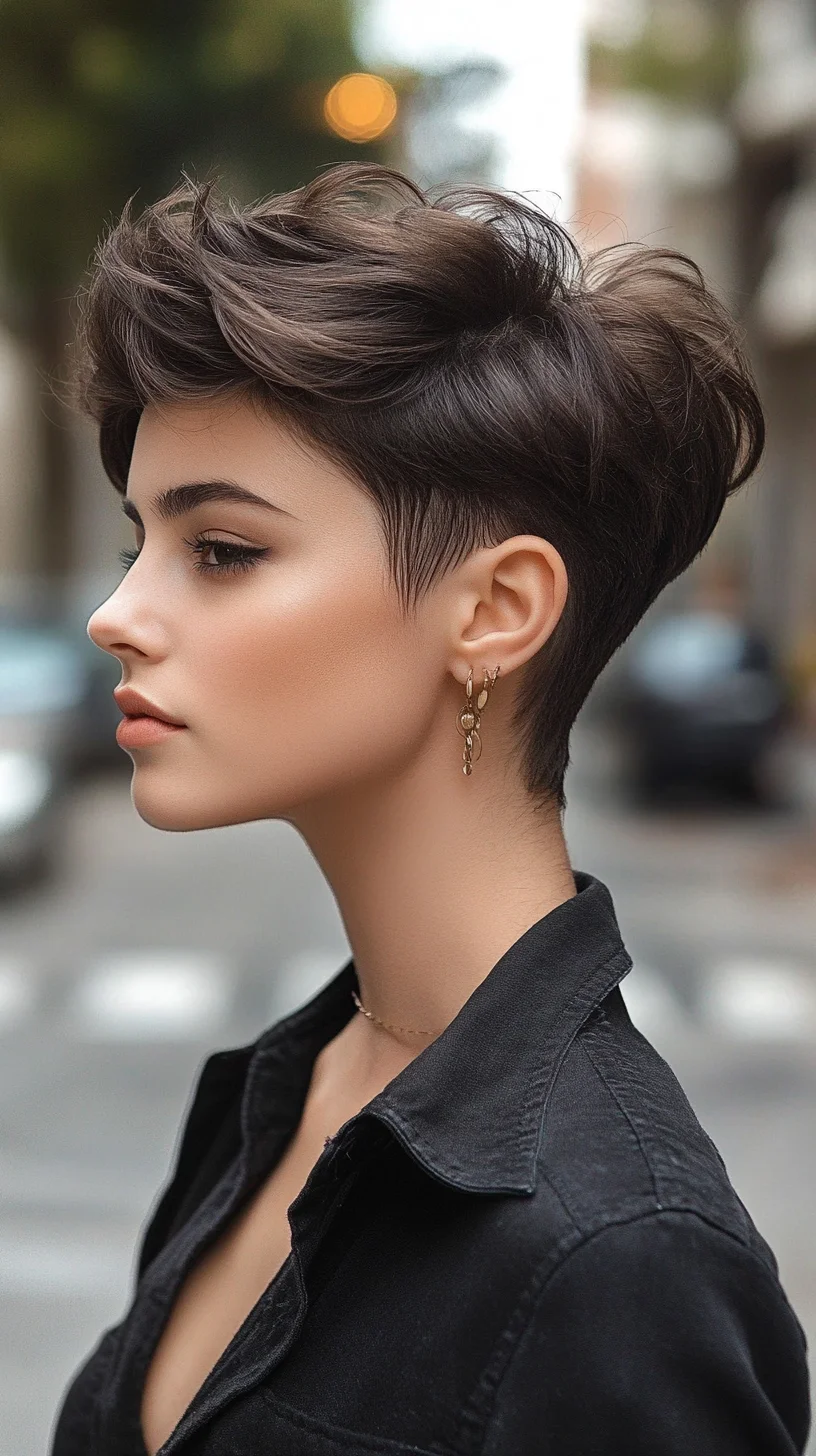 Effortlessly Chic Short Pixie: A Bold Style for Modern Confidence