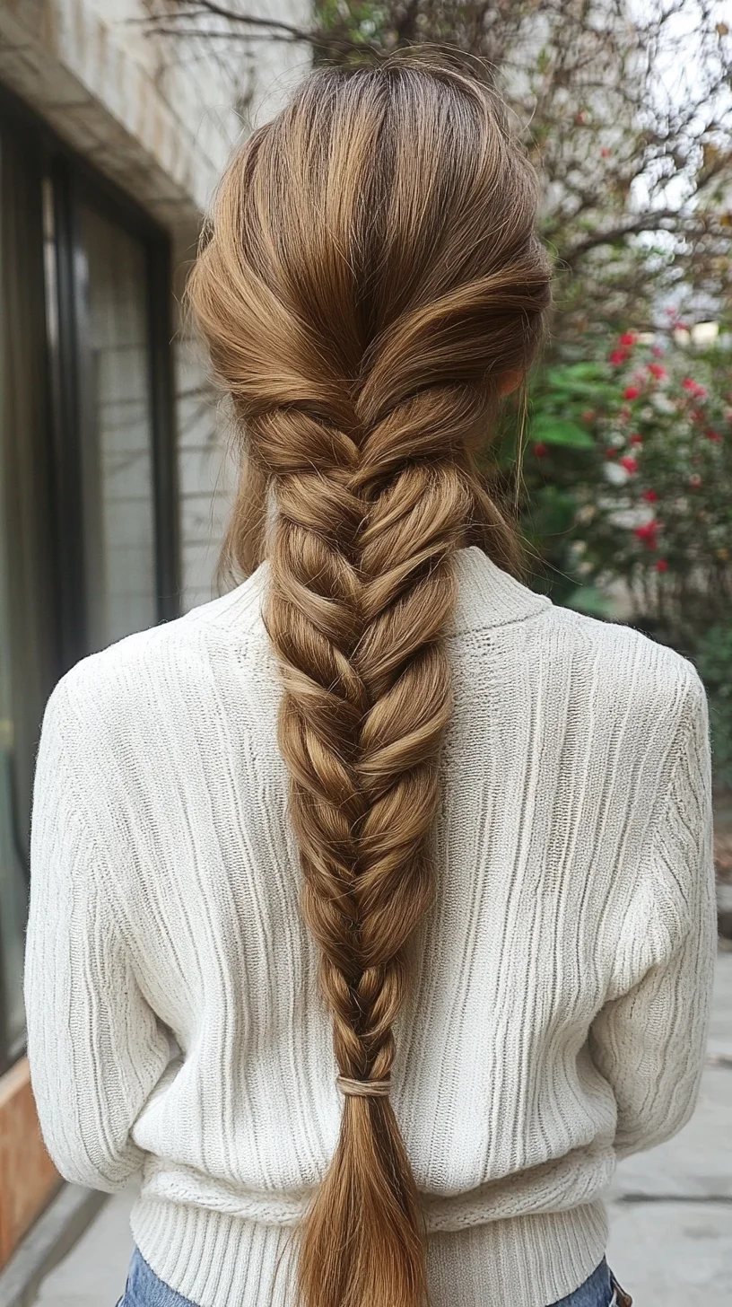 Effortlessly Chic: The Classic Fishtail Braid for Any Occasion