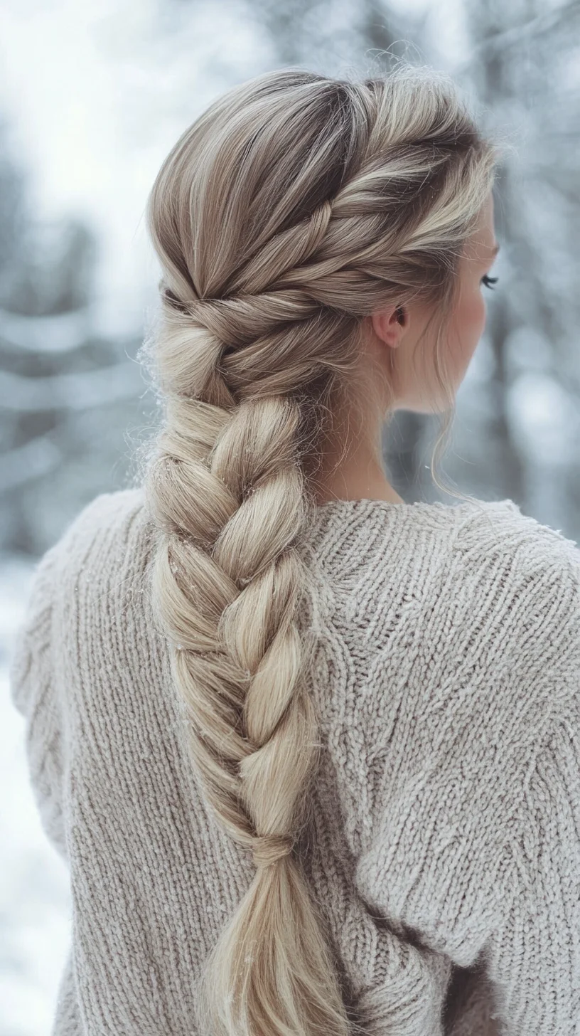 Effortlessly Chic: The Enchanting Braided Beauty for Any Occasion