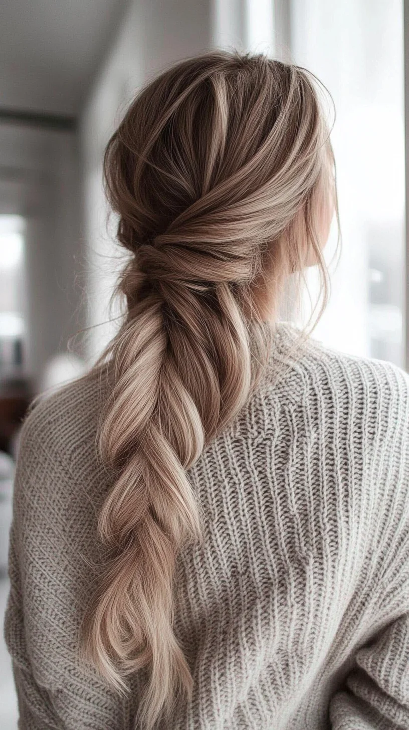 Effortlessly Chic: The Loose Side Braid for a Boho-Inspired Look