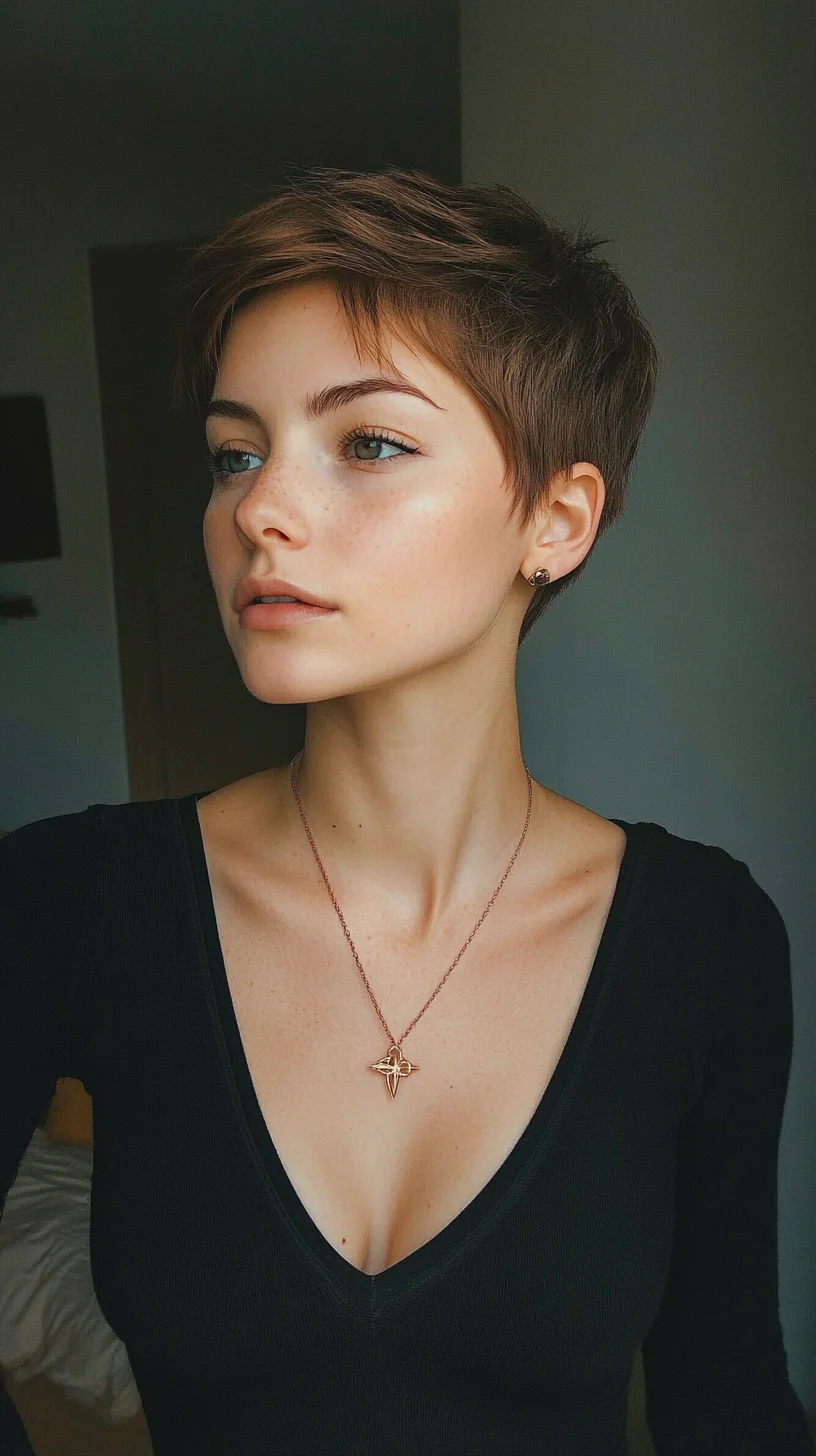 Effortlessly Chic: The Modern Pixie Cut for a Bold Look