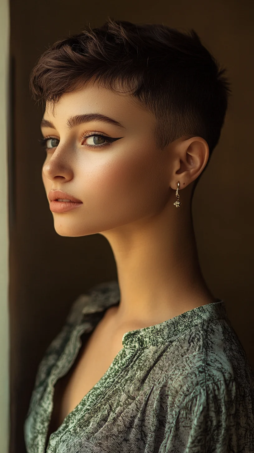 Effortlessly Chic: The Modern Pixie Cut for a Bold Statement