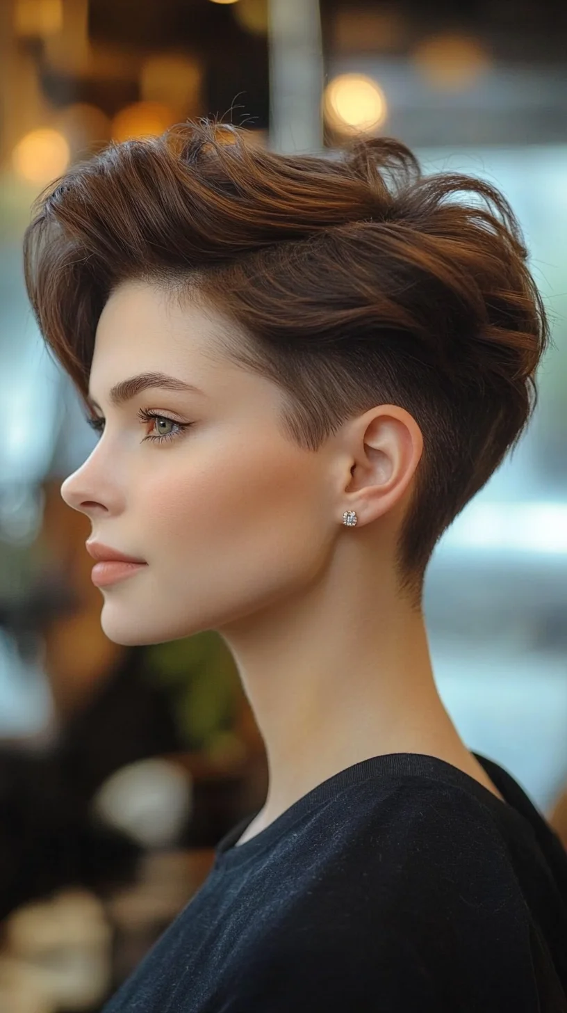 Effortlessly Chic: The Modern Textured Pixie Cut