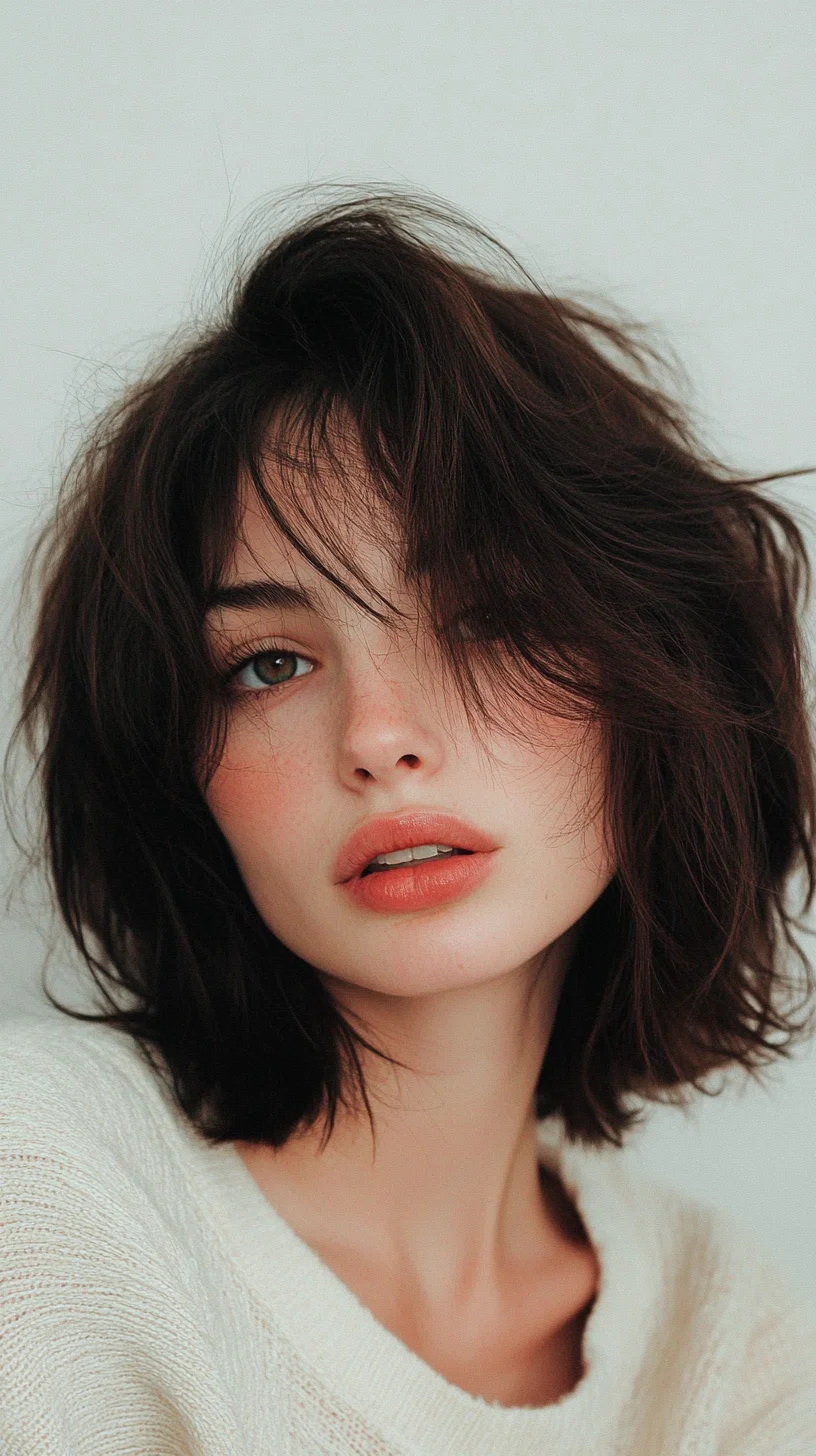 Effortlessly Chic: The Tousled Bob for a Flawless Everyday Look