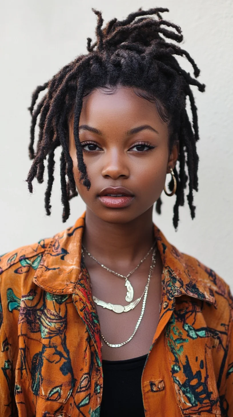 Effortlessly Chic: The Versatile Faux Locs Hairdo