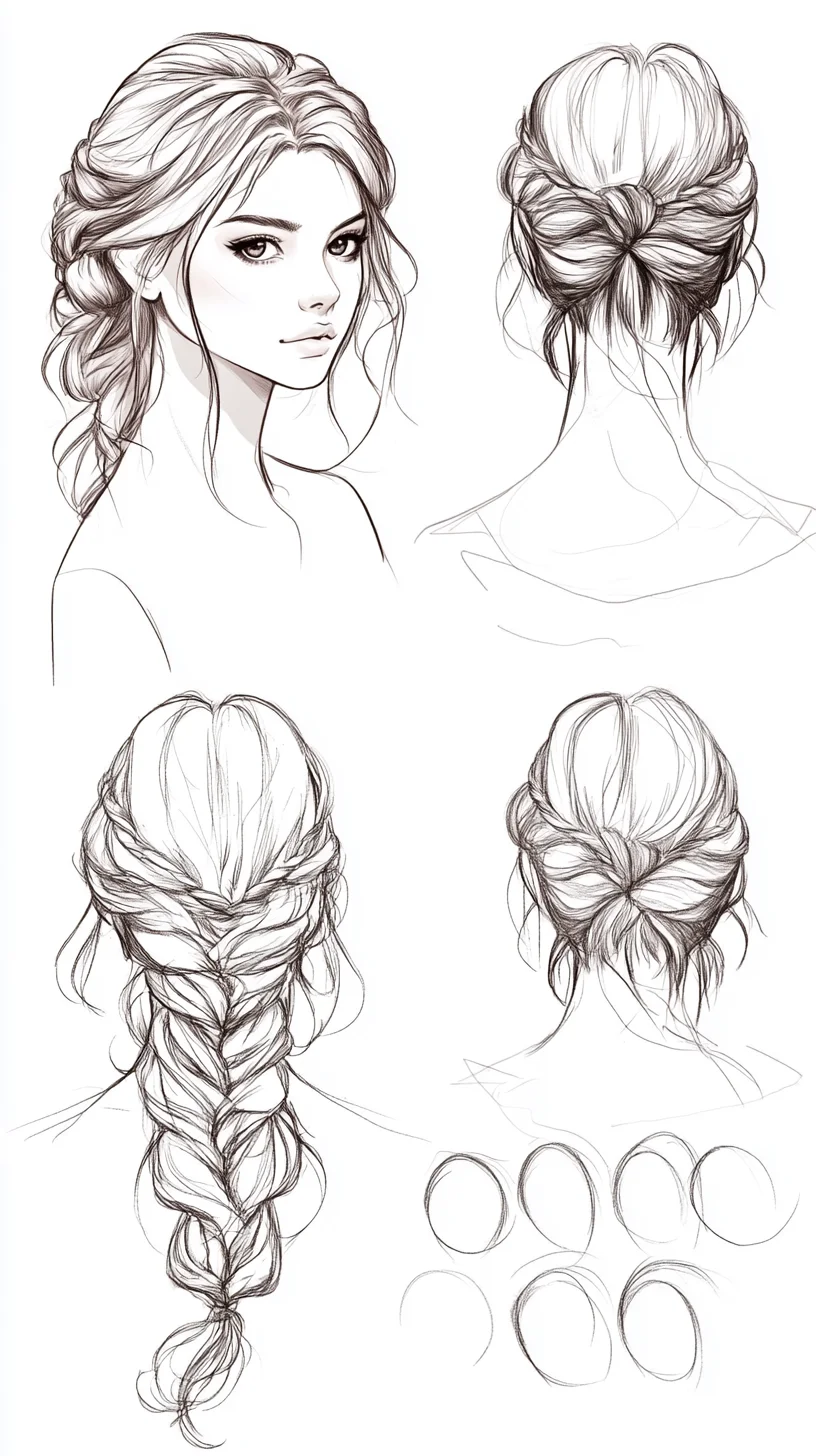 Effortlessly Elegant Braided Updo for Any Occasion