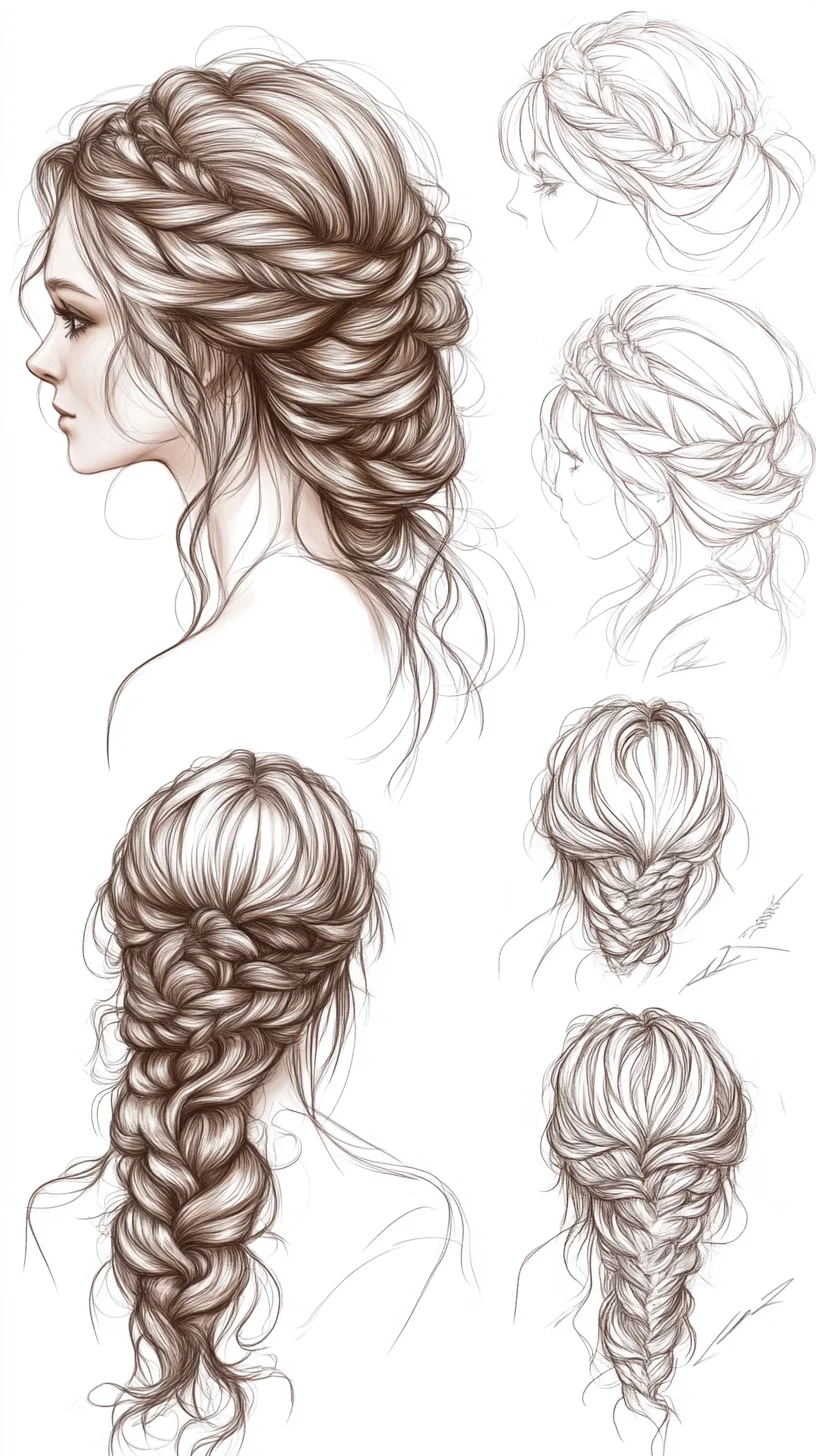 Effortlessly Elegant Braided Updo: Perfect for Any Occasion