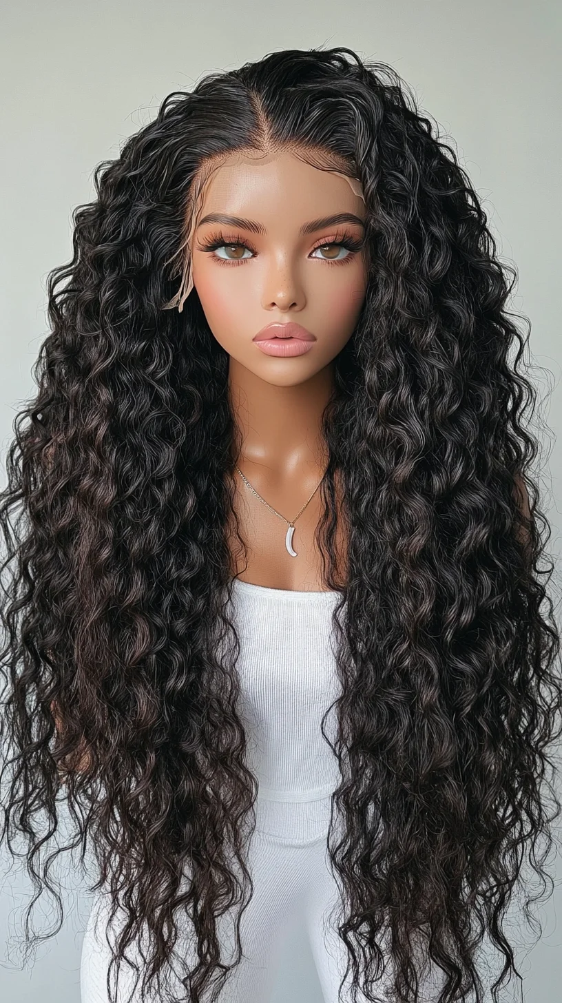 Effortlessly Glamorous: Stunningly Defined Long Loose Curls