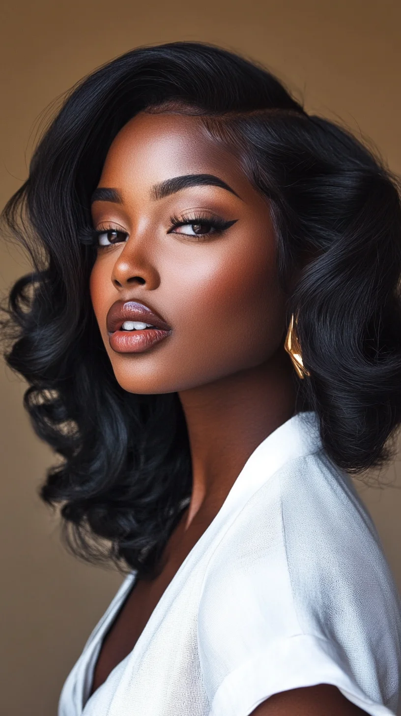 Effortlessly Glamorous: The Vintage-Inspired Loose Waves