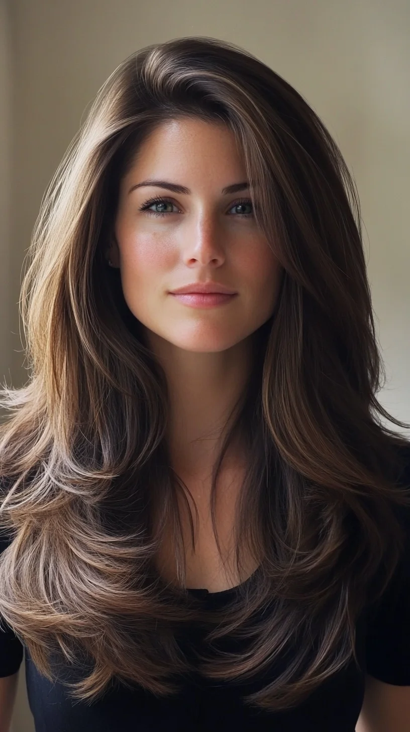 Effortlessly Voluminous Layers for Stunning, Flowing Hair