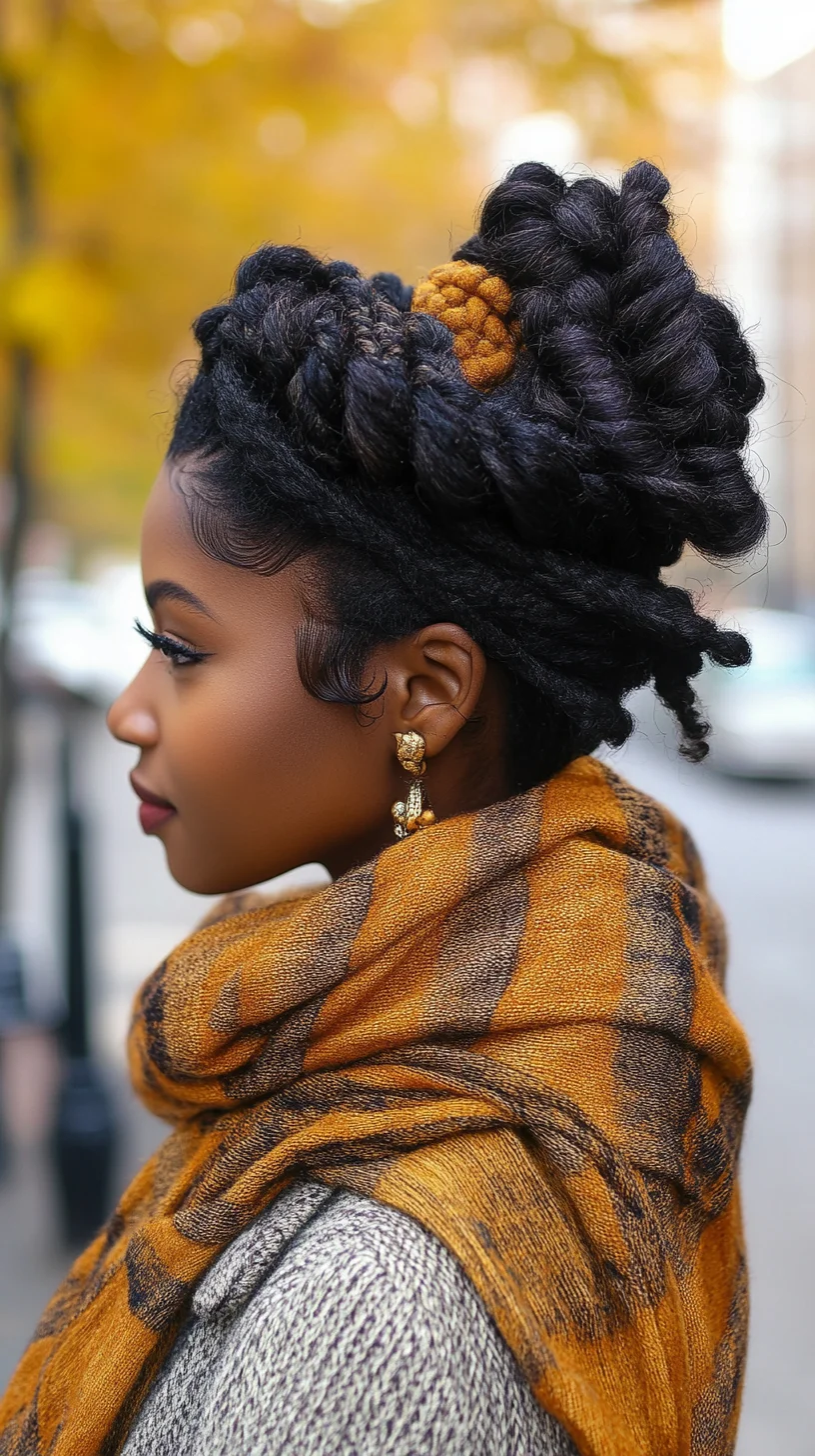 Elegant Twisted Updo: A Chic and Timeless Hairstyle for Every Occasion